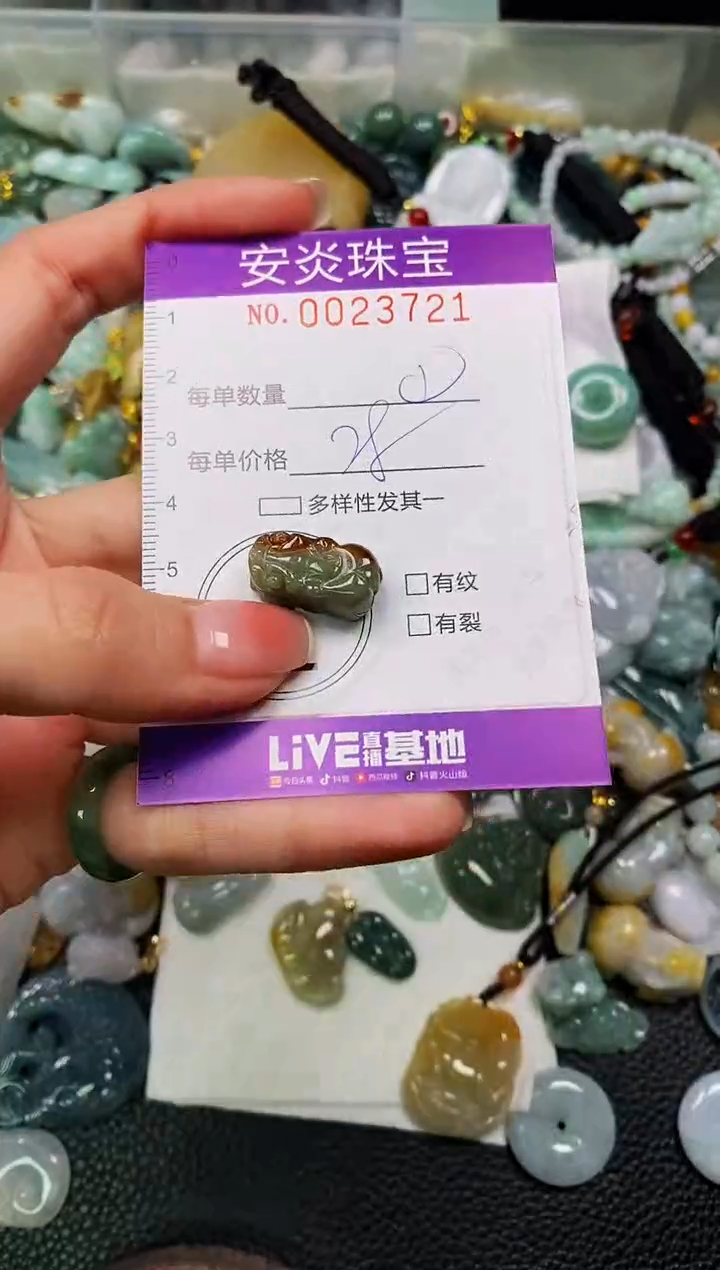 颈饰未镶嵌翡翠闪购0023721