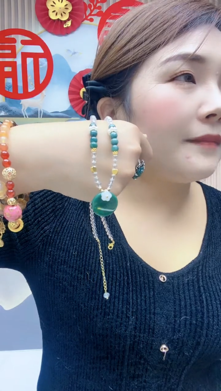 【闪购商品】翡翠颈饰未镶嵌A27FASAAFA
