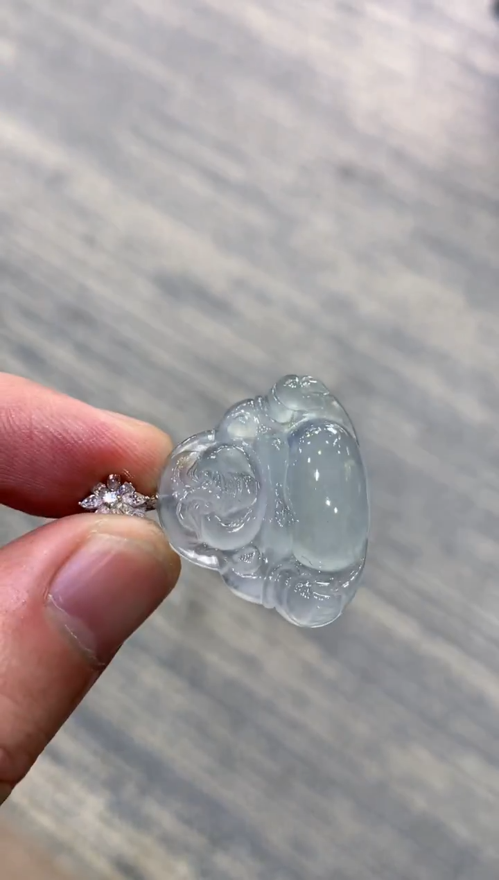 颈饰未镶嵌翡翠天然A货翡翠
