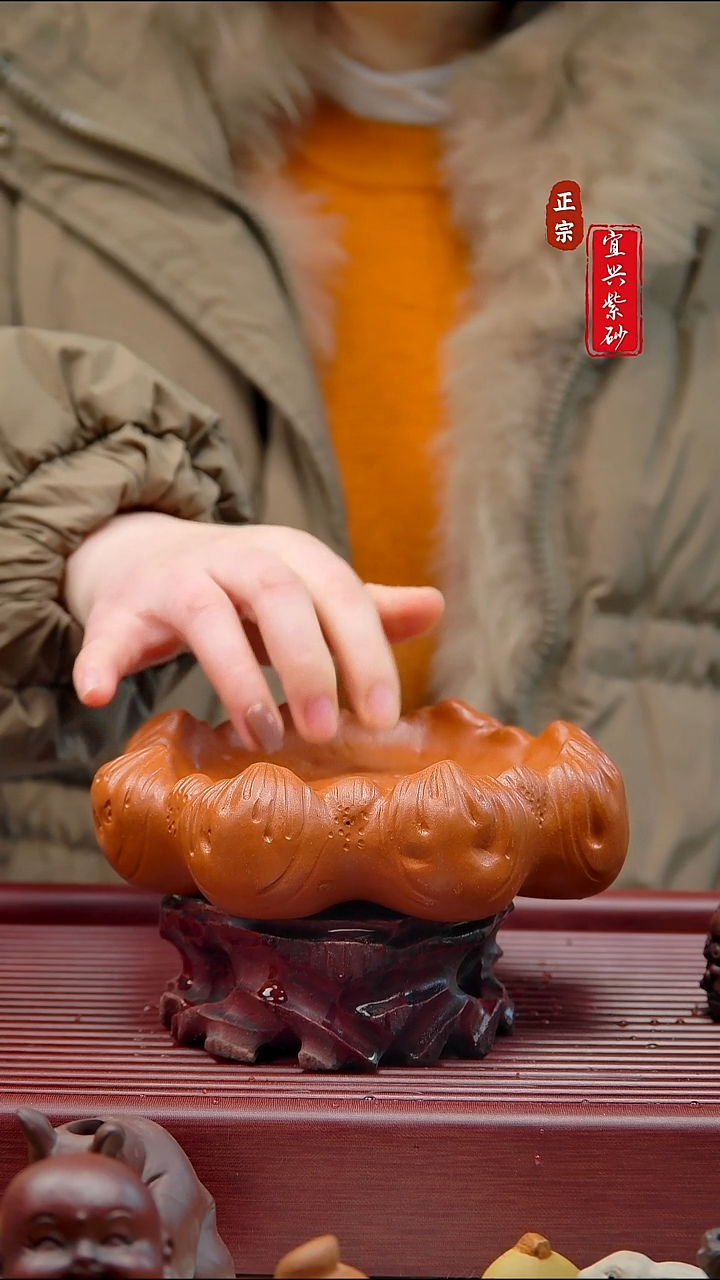 紫砂茶宠宜兴紫砂茶宠摆件