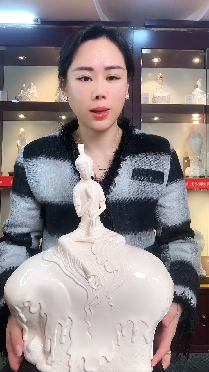 【闪购商品】摆件德化白瓷 普贤菩萨
