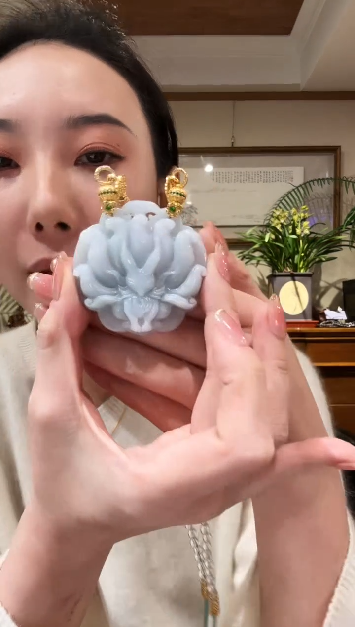 【闪购商品】翡翠颈饰未镶嵌国风