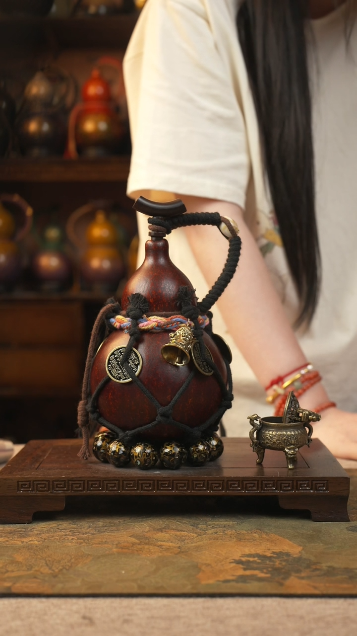 384大漆一物一拍记葫堂出品[不带手串】