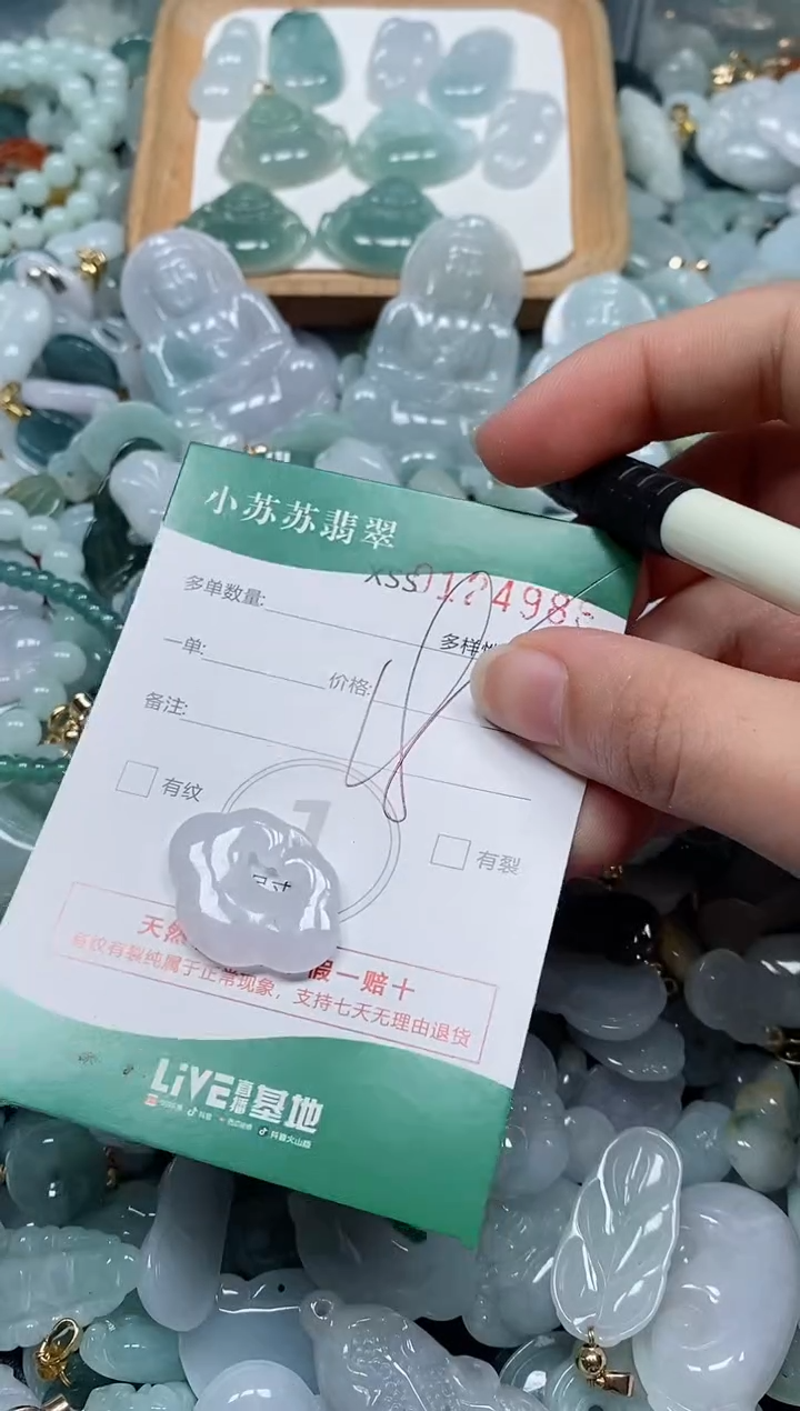 【闪购商品】翡翠颈饰未镶嵌闪购商品0124986