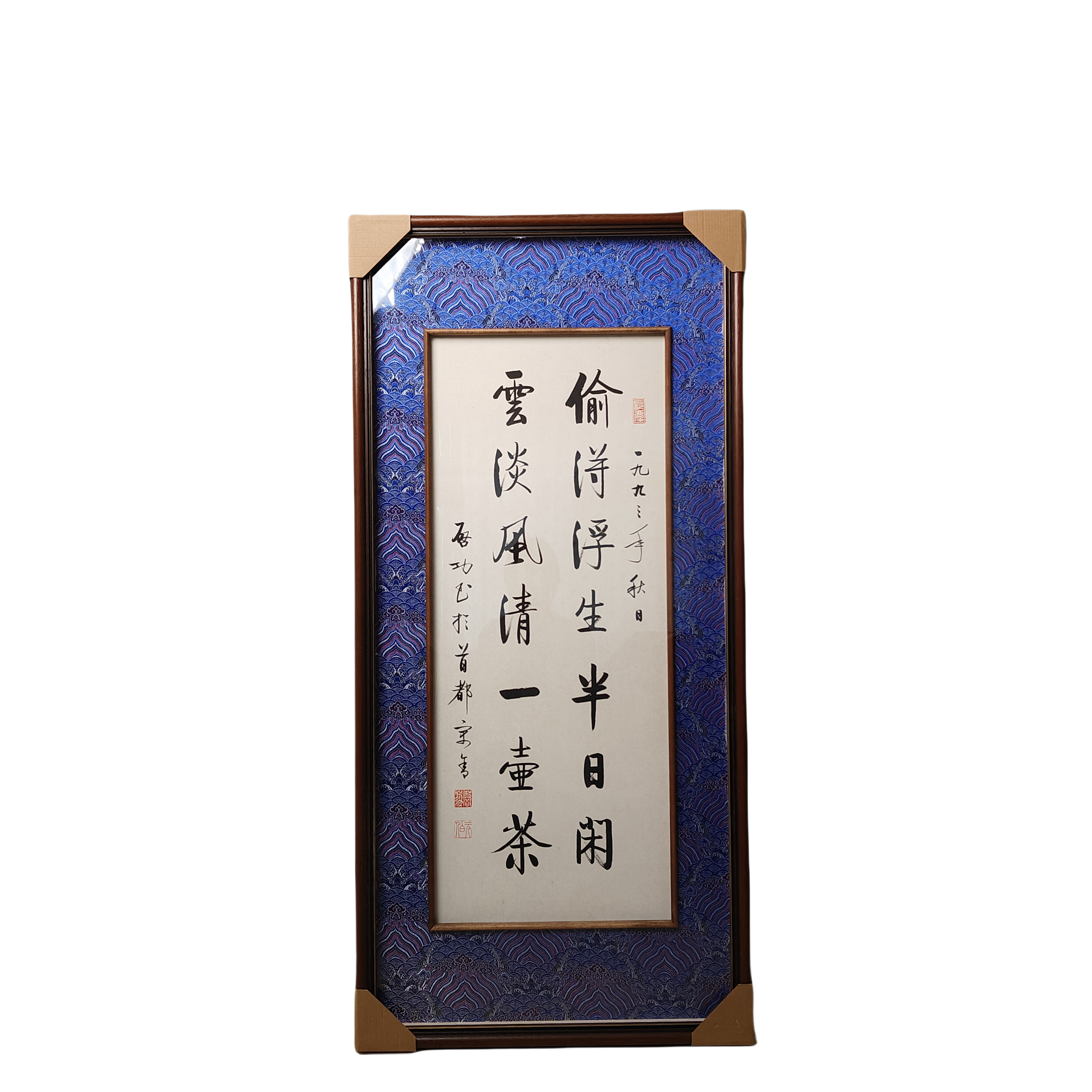 E403 QG 画框尺寸54*115 画心83*34