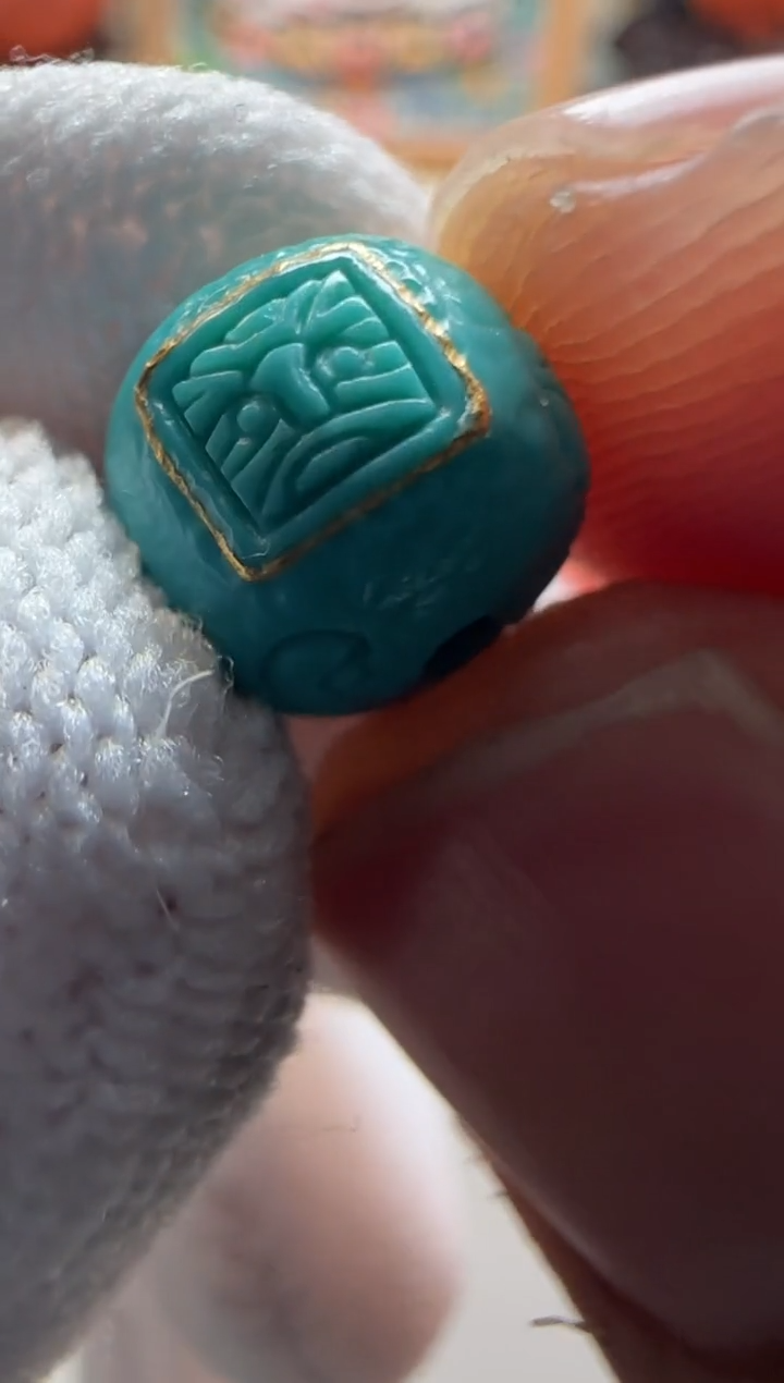 【闪购商品】绿松石配饰配饰足金镶嵌配饰配饰