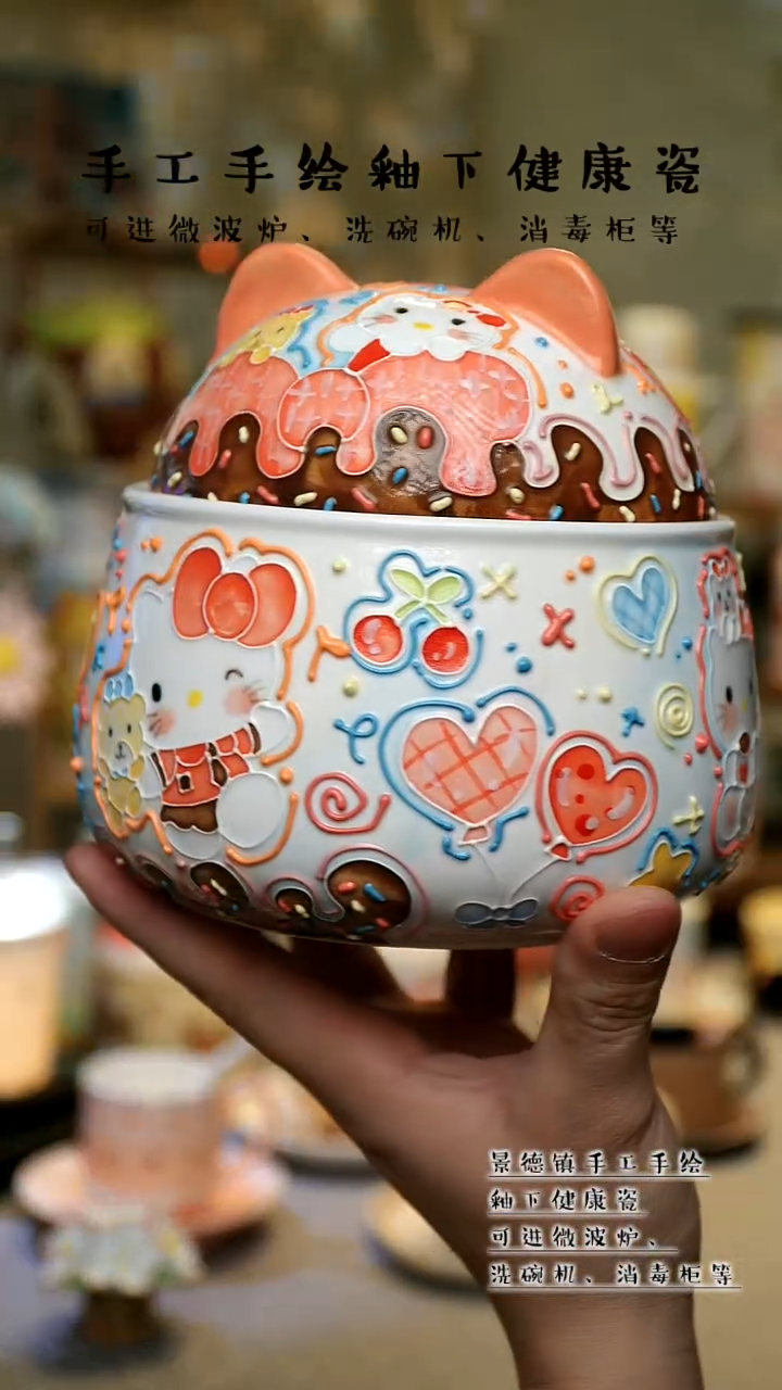 【闪购商品】景德镇高温釉下彩&A834