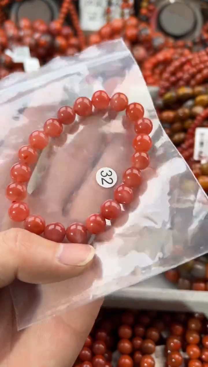 未镶嵌手串南红玛瑙9