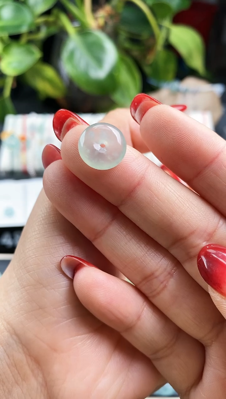 【闪购商品】翡翠戒指未镶嵌平安扣