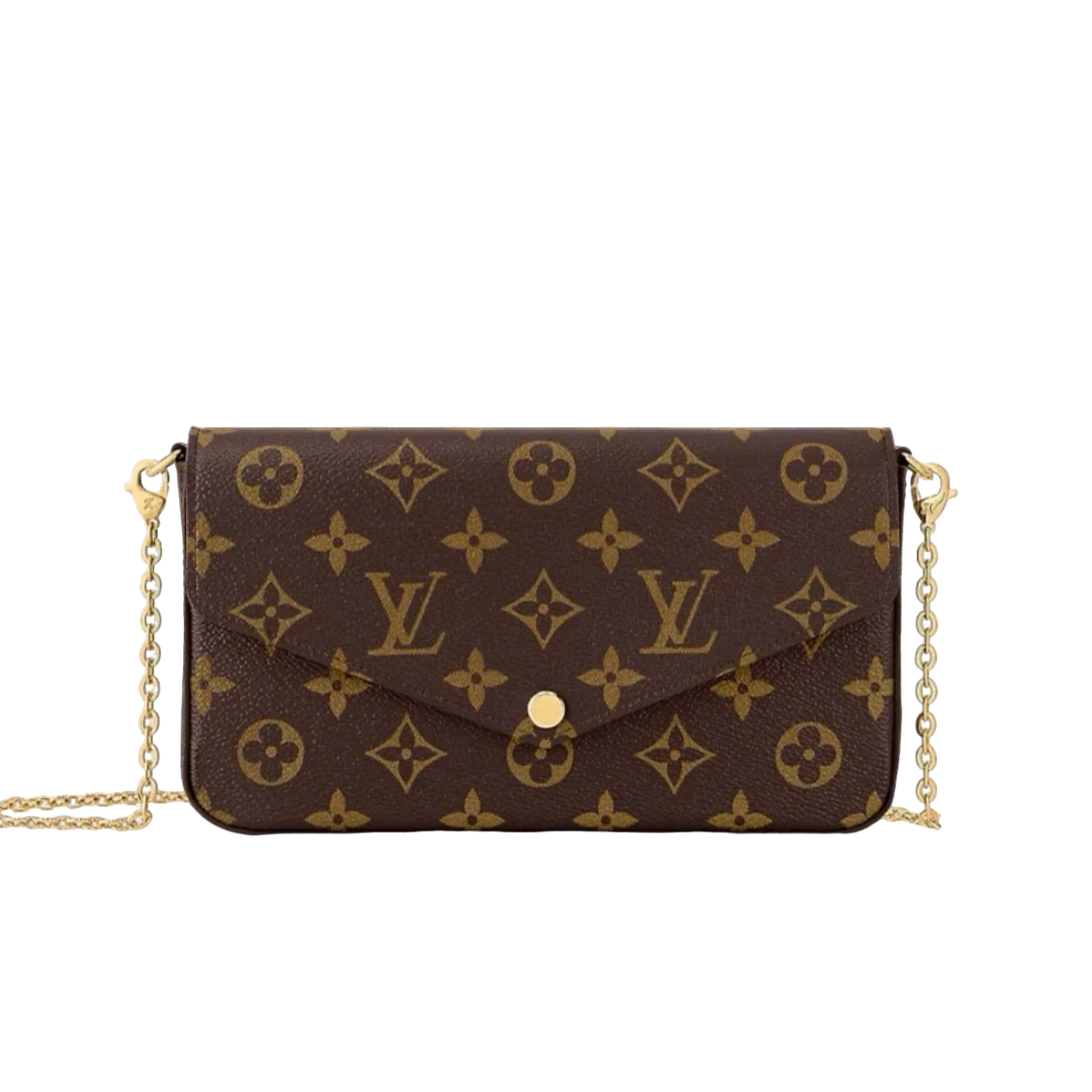 修复品LouisVuitton/路易威登经典老花百搭三合一手奢饰品女包迪