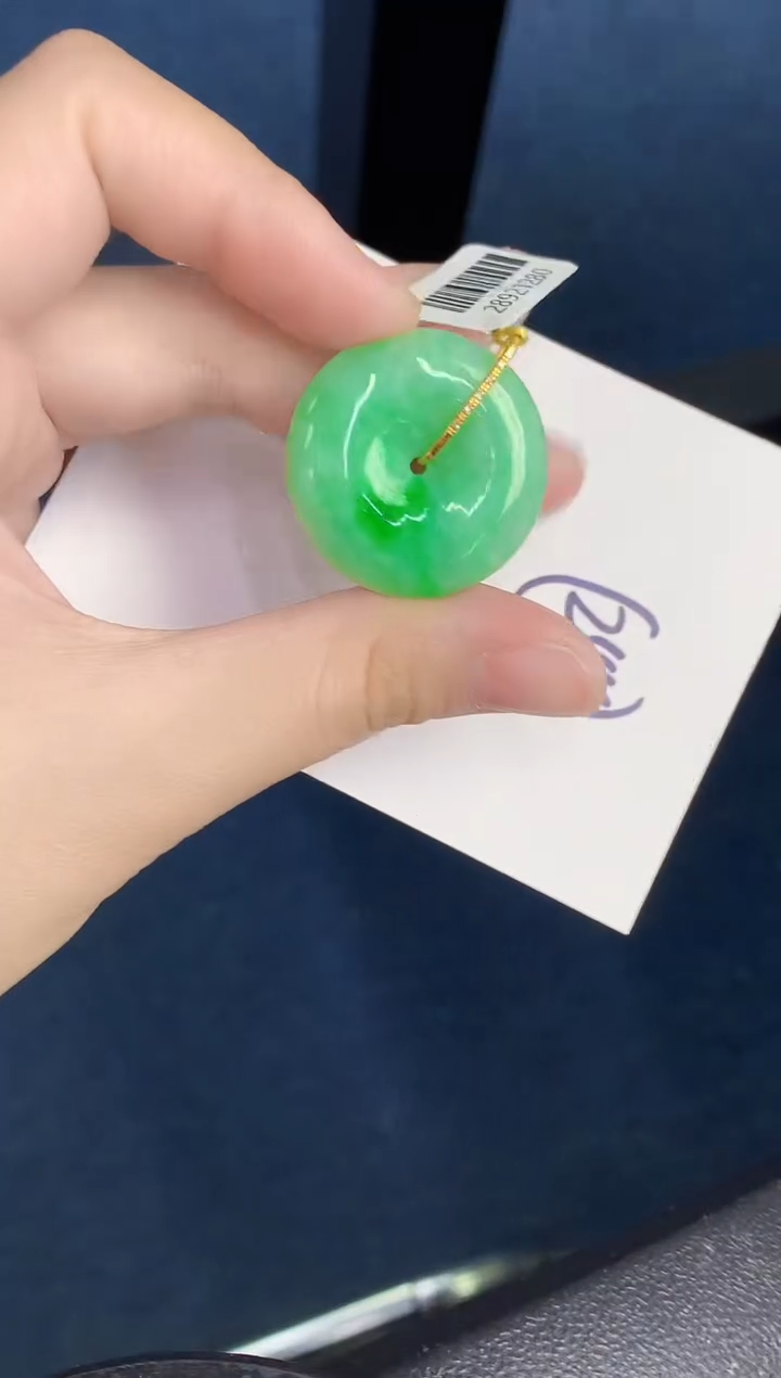 【闪购商品】翡翠颈饰18K金镶嵌000000000