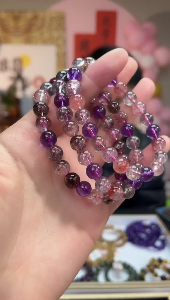 【闪购商品】水晶手链未镶嵌37多样性发其一8+