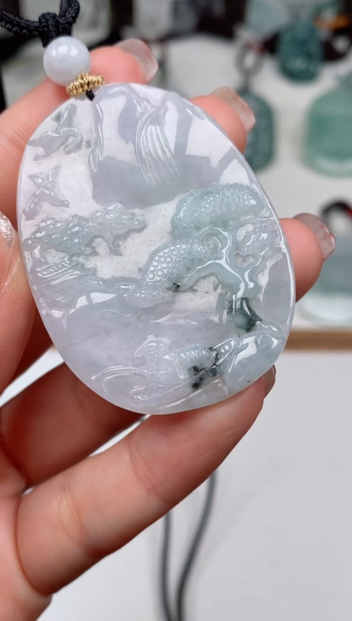 【闪购商品】翡翠颈饰未镶嵌吊坠