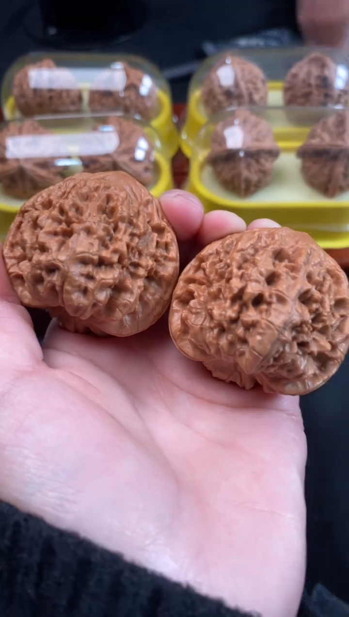 把件文玩核桃官帽45尺A464