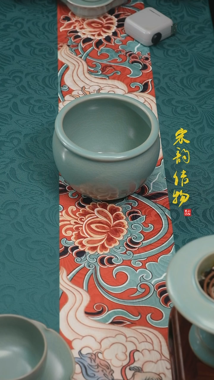 【闪购商品】纯手作汝官窑原矿釉中号风水缸