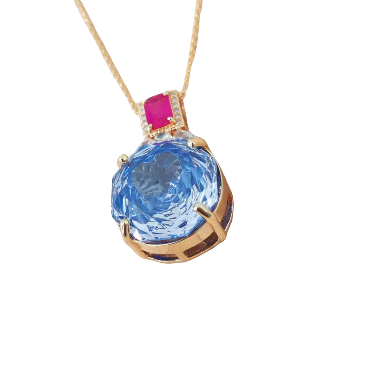 非金属珐琅吊坠 轻奢气质时尚百搭简约精致吊坠 ZWD12106