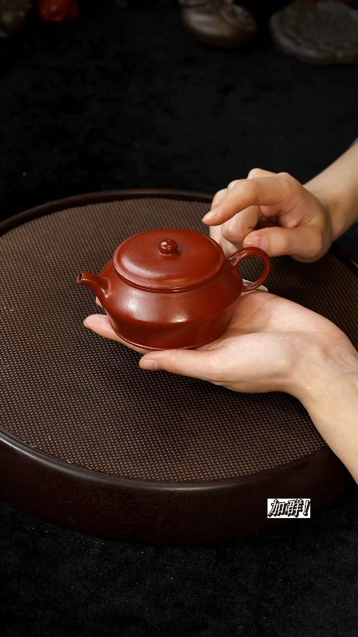 茶壶紫砂JS700937朱泥曼殊200c