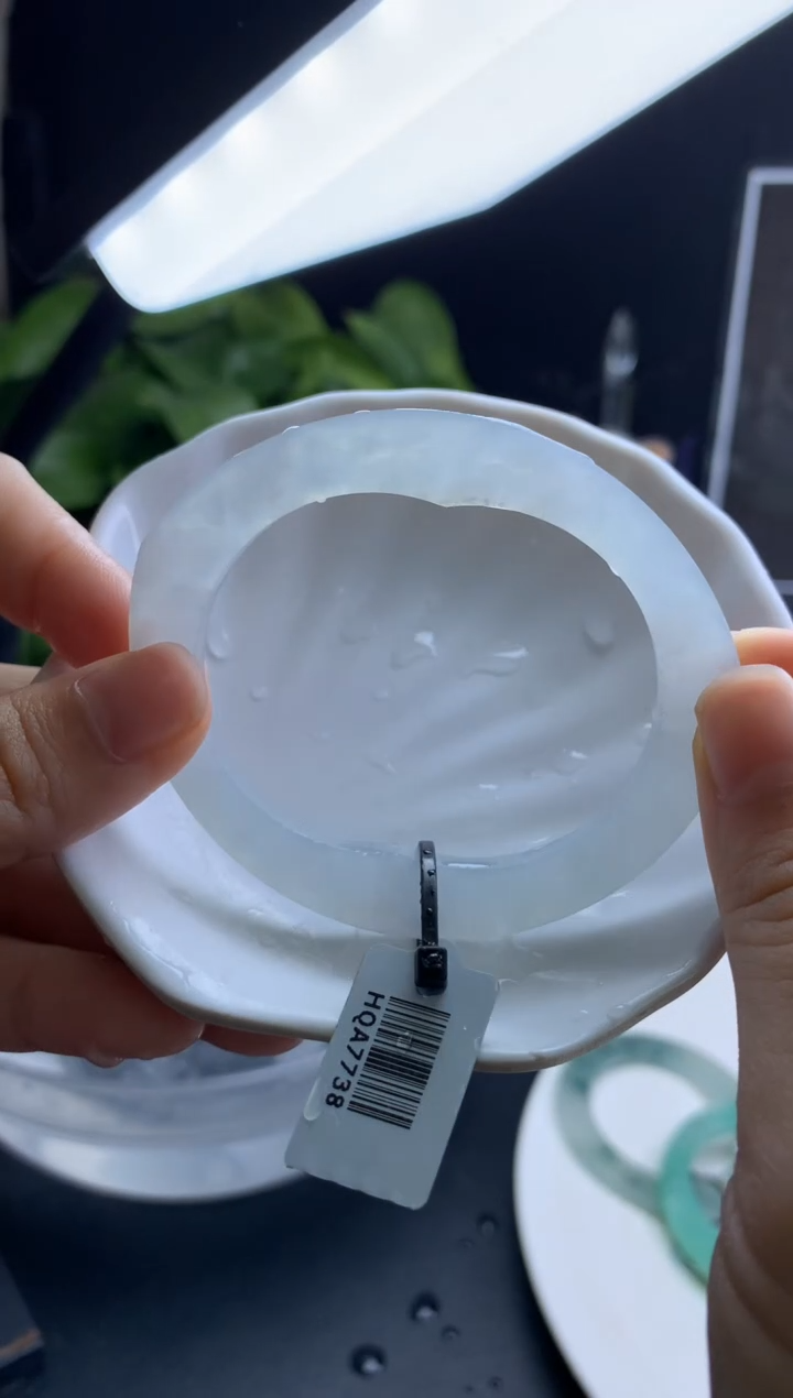 定制翡翠翡翠手镯定制未镶嵌天空蓝50-56