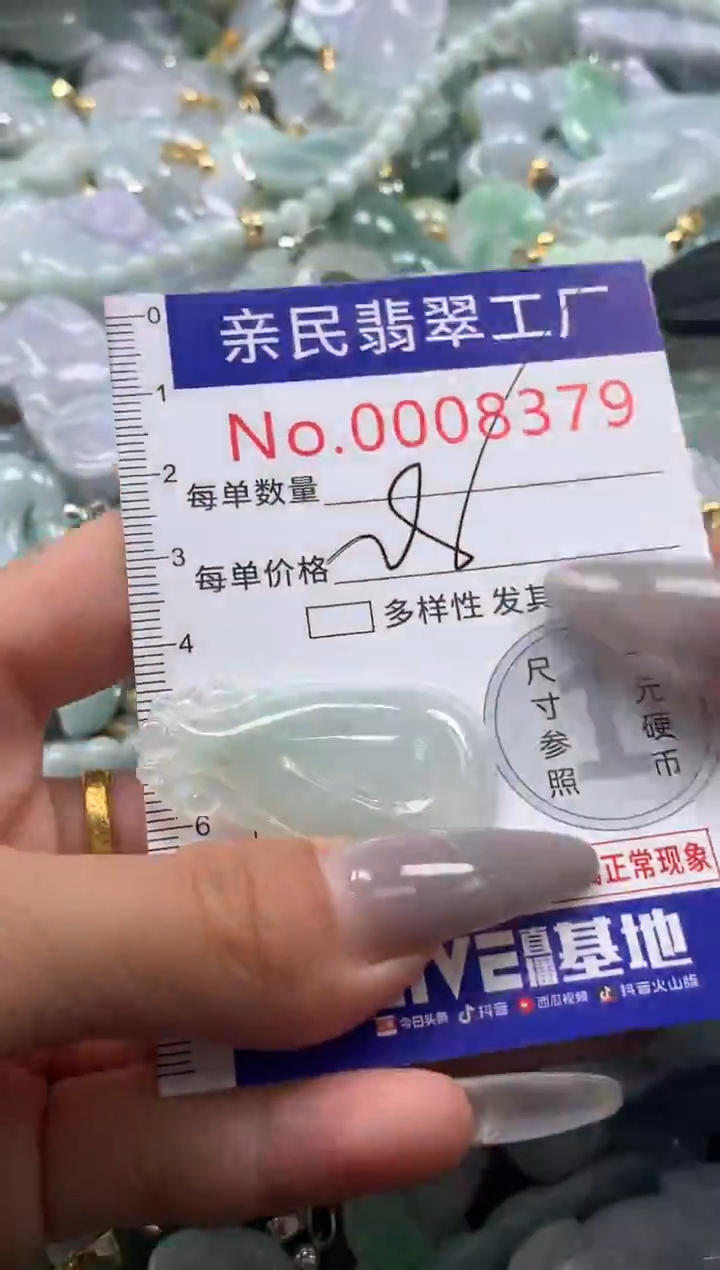 颈饰未镶嵌翡翠8379