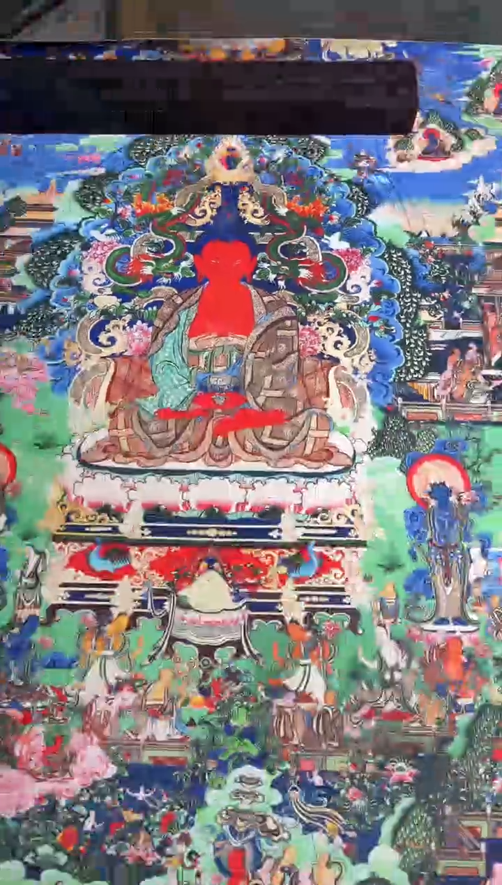 卷轴画东东唐卡tk16