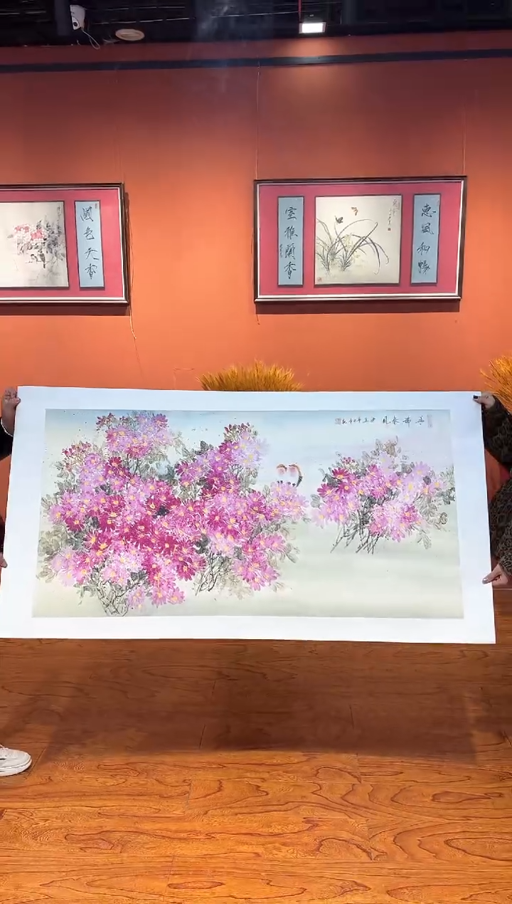 【闪购商品】国画周建真老师绘画作品20-9