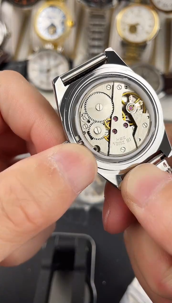 机械机芯锻造碳钢红旗手卷