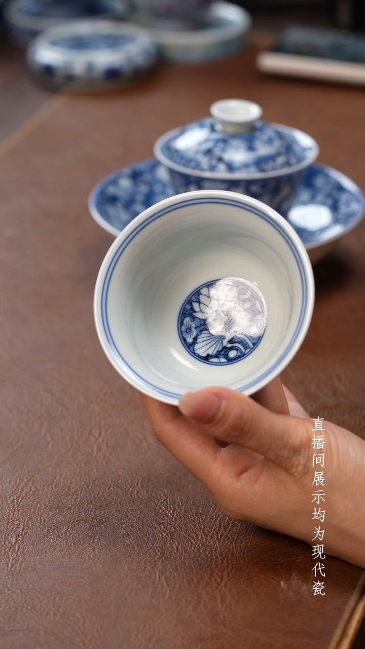茶器茶器一鹭压手杯