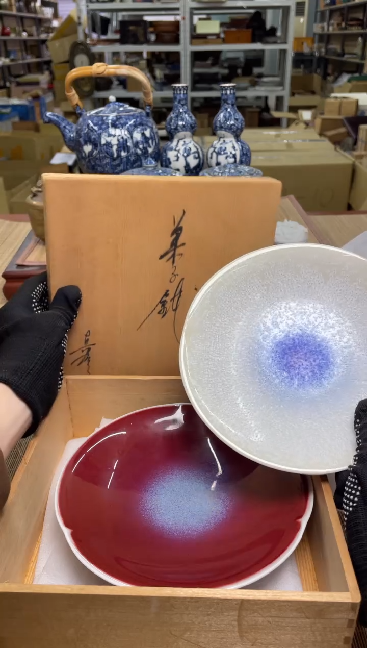 88号2只大钵中古物品谨慎参拍直播链接