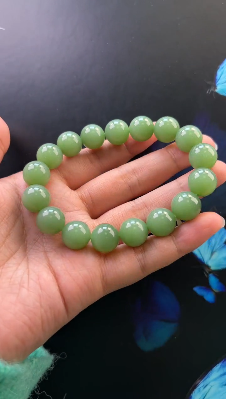 未镶嵌手串和田玉手串