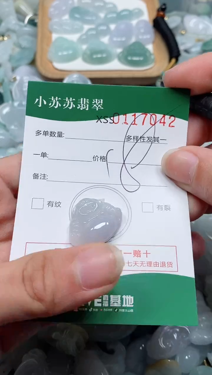 【闪购商品】翡翠颈饰未镶嵌闪购商品0117042