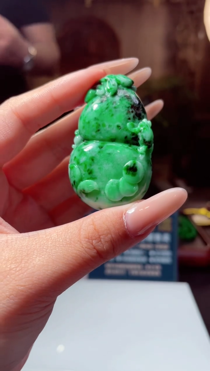 翡翠未镶嵌颈饰N-@@GPYA060465多样性发一