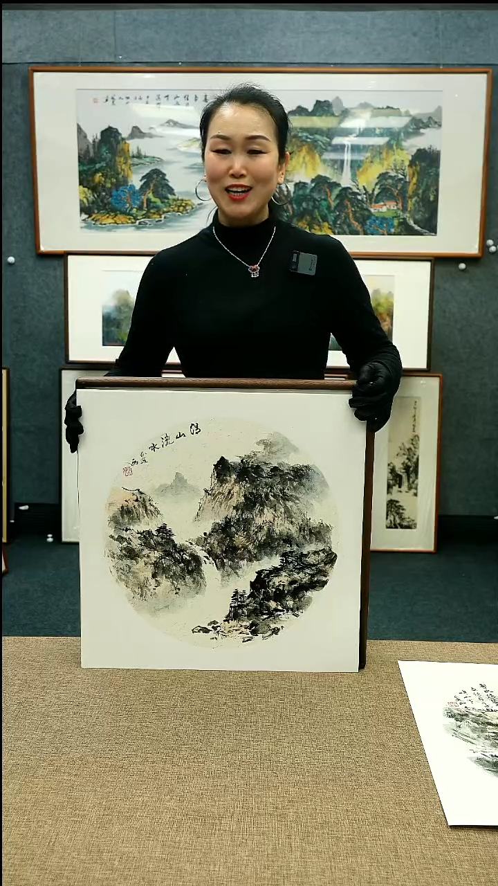 【闪购商品】国画52*52徐正道老师山水