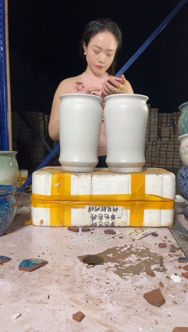 宜兴紫砂粗陶花盆15/25