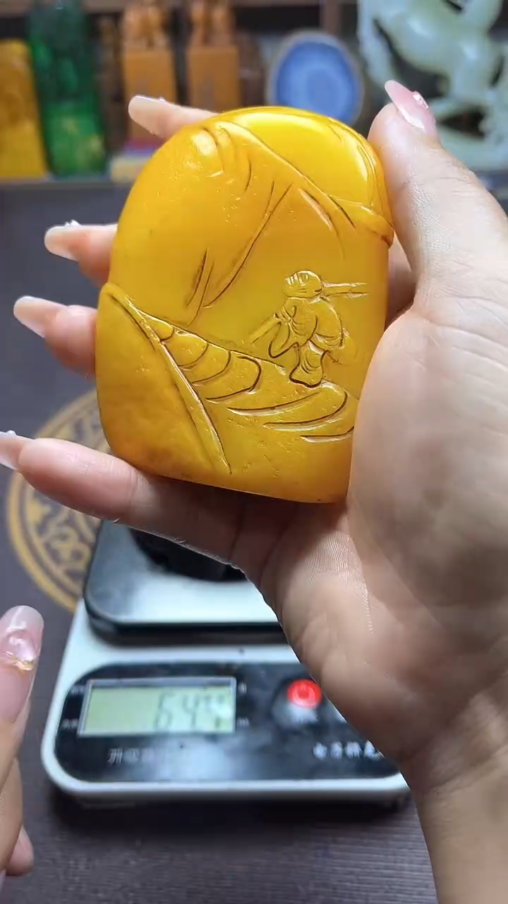 寿山石印石纯天然篆刻石料