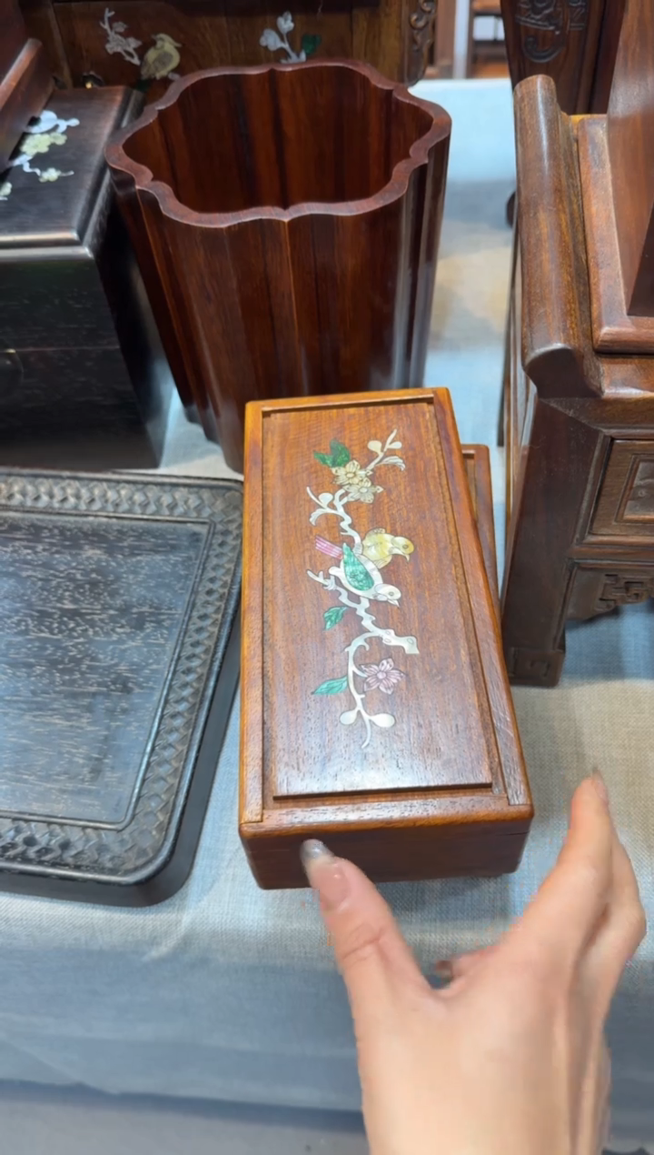 木螺钿镶嵌 机关盒