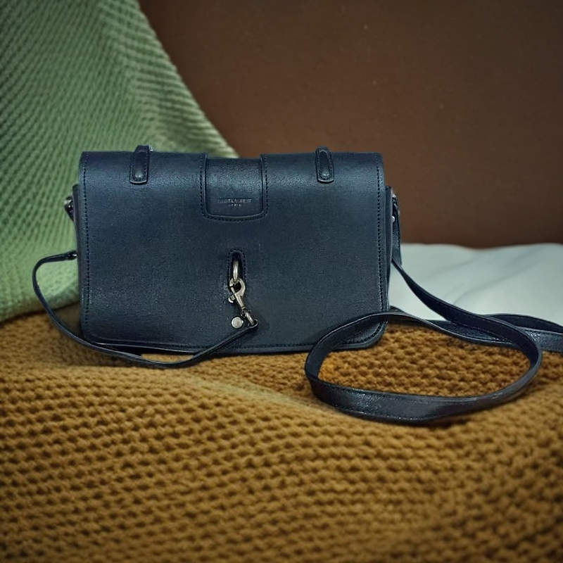95新 YSL/圣罗兰 黑色单肩包 1228 6506 