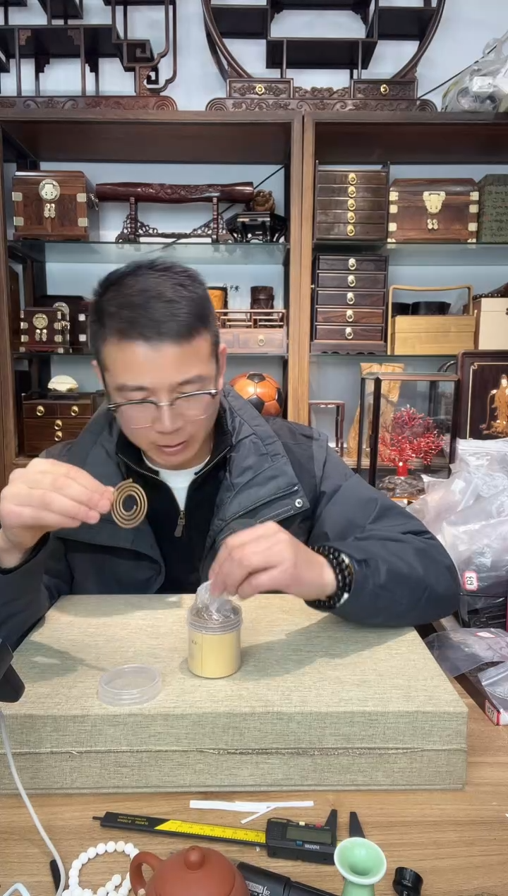 乌木类书架3077 老山檀2小时盘香（48盘简易包装）