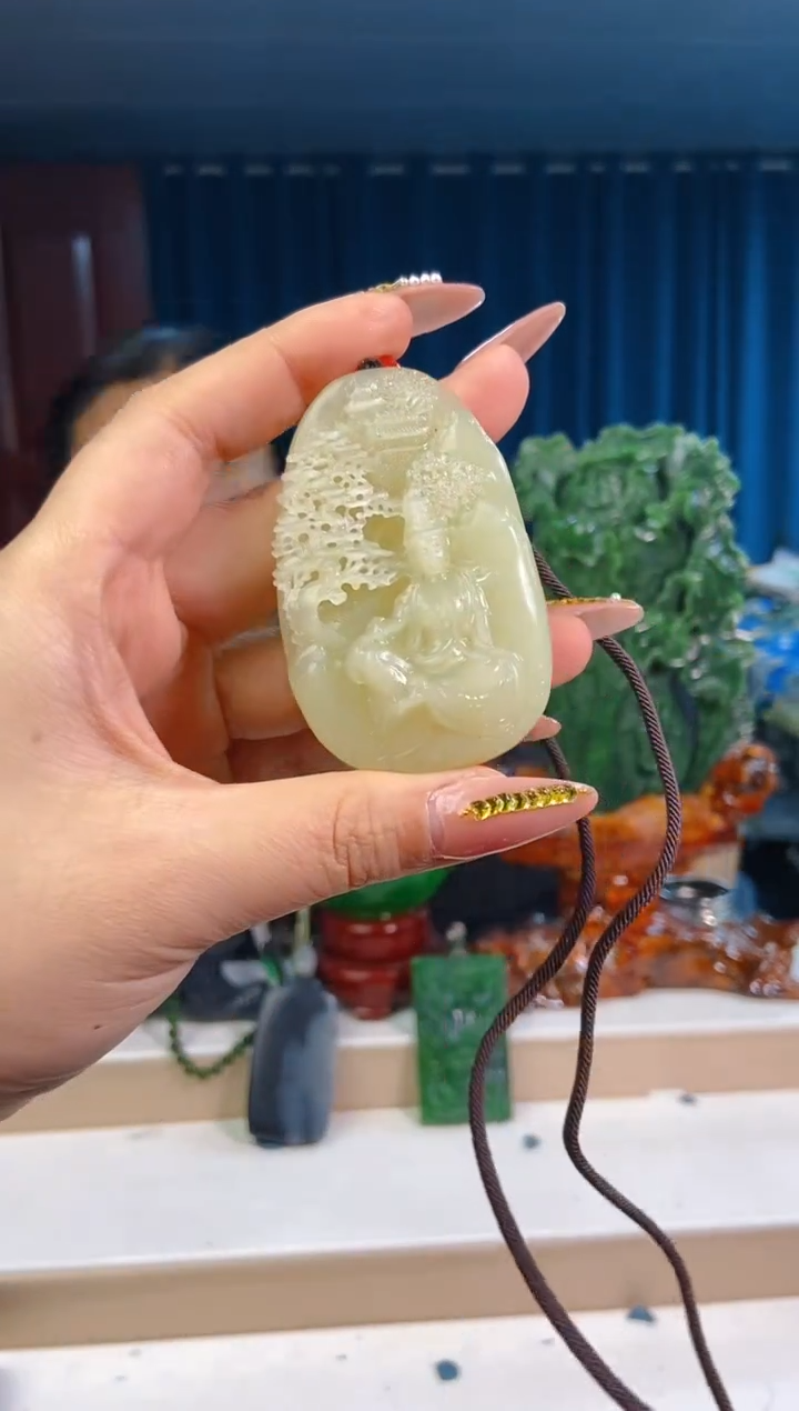 【闪购商品】和田玉挂件未镶嵌1