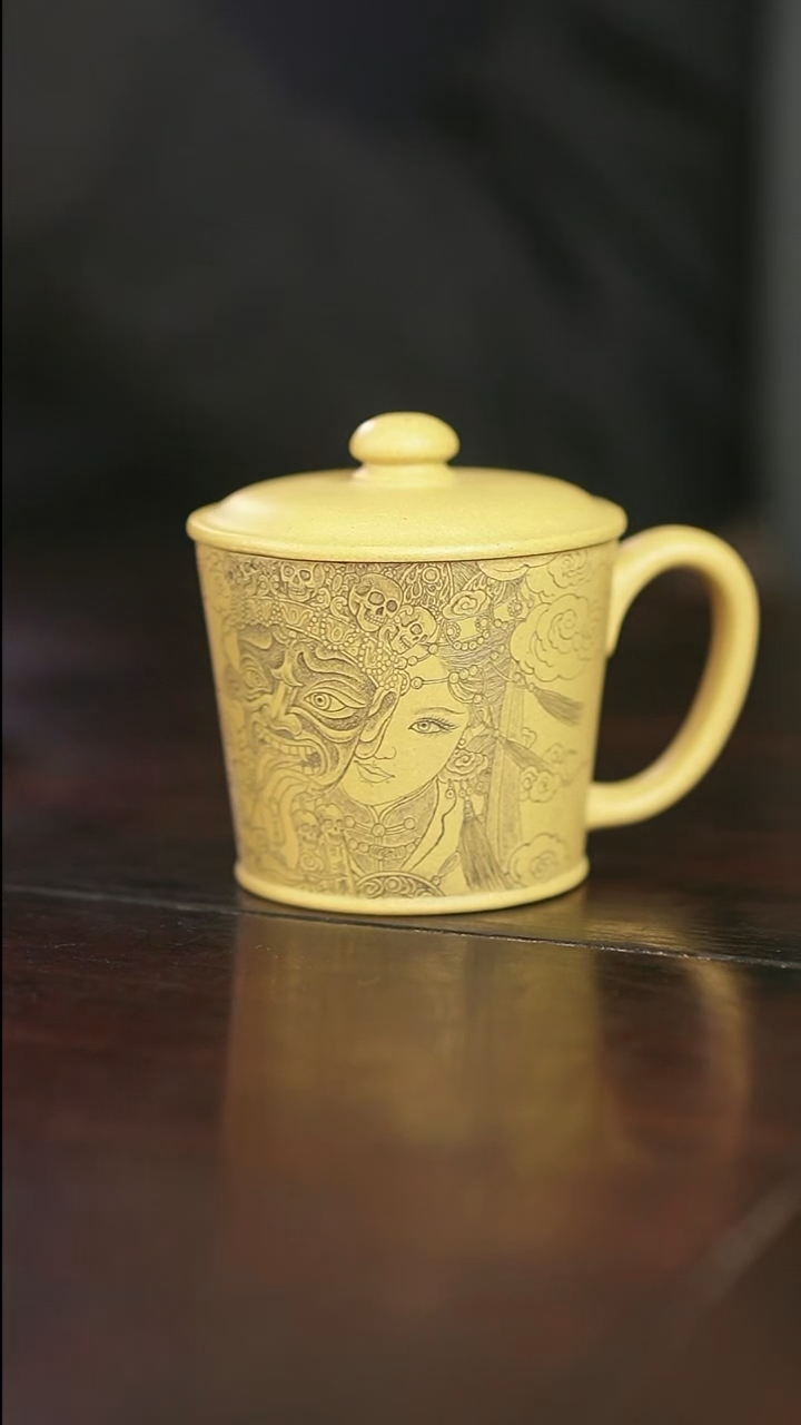 茶杯紫砂岚-扎基拉姆-盖杯