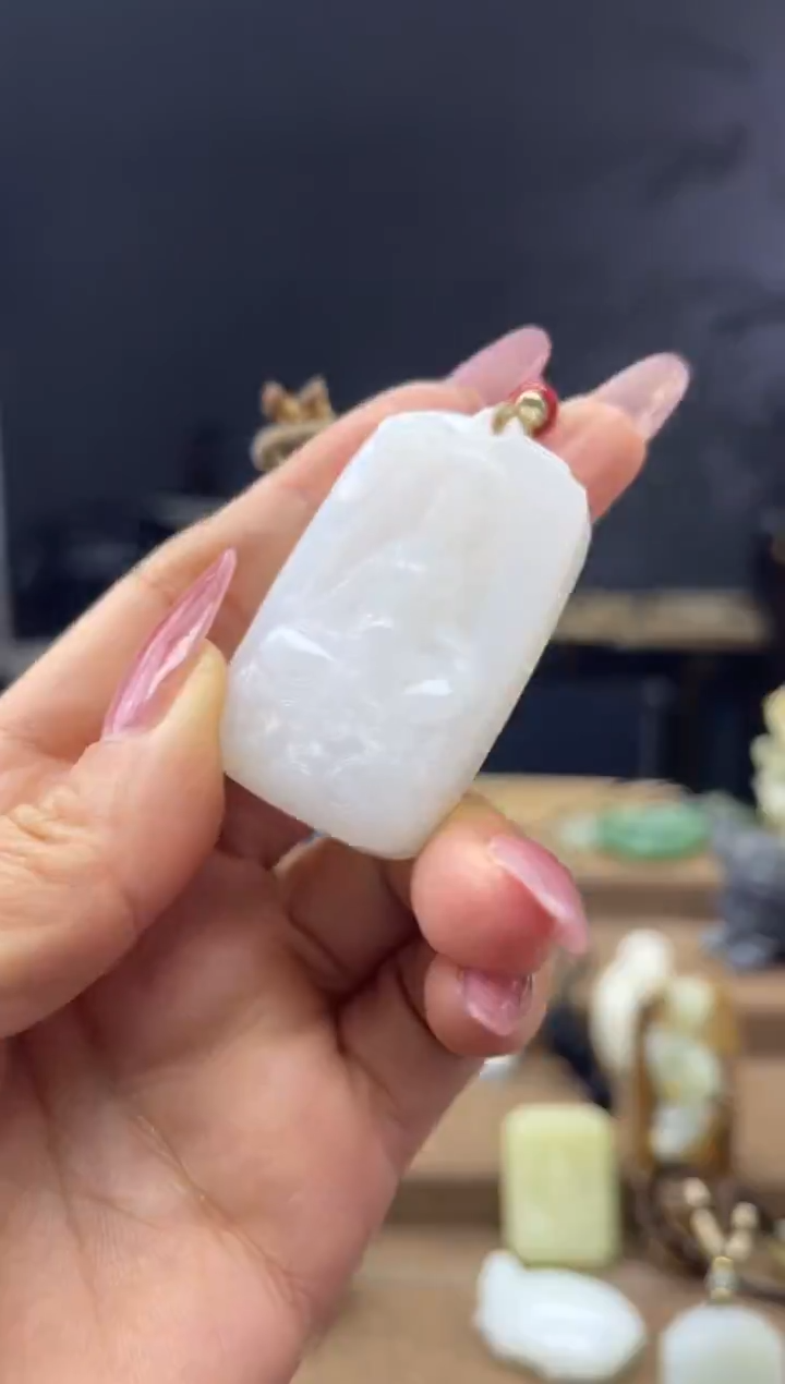 颈饰未镶嵌和田玉1