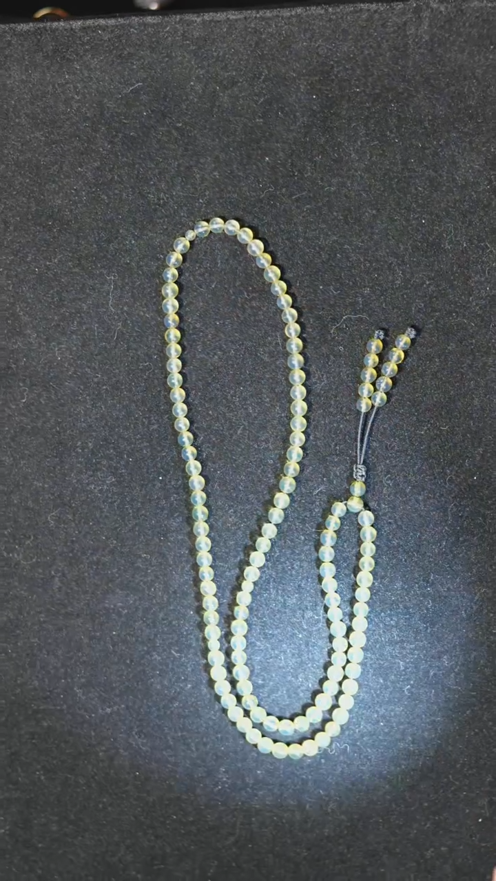 【闪购商品】琥珀裸石未镶嵌5mm高蓝108