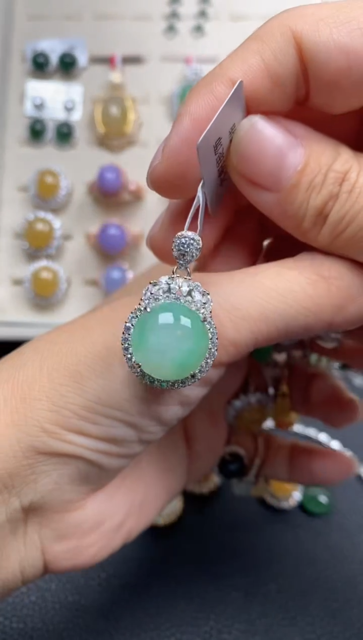 【闪购商品】翡翠戒指银S925镶嵌1111111