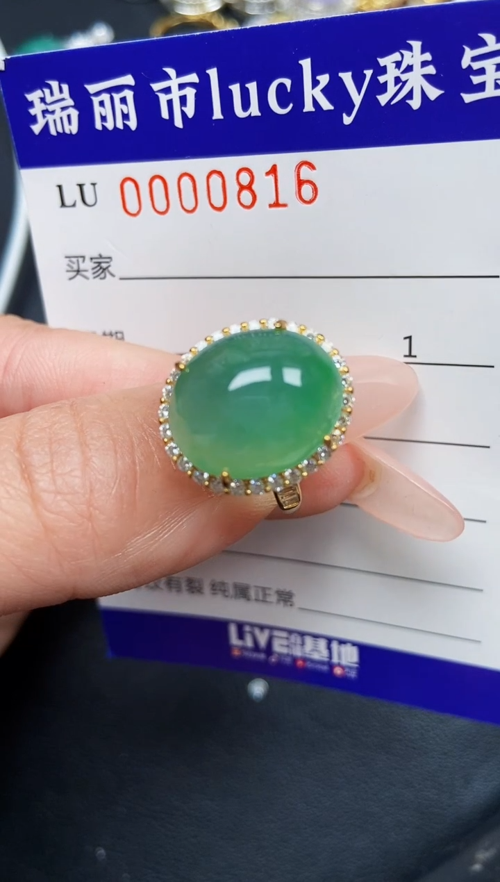 【闪购商品】翡翠颈饰银S925镶嵌0816