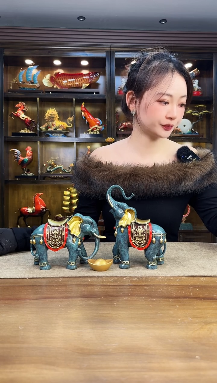 黄铜恩**麻小号 吉象一对