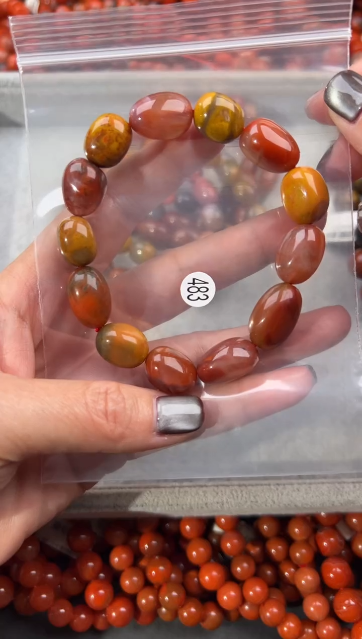 未镶嵌手串南红玛瑙12