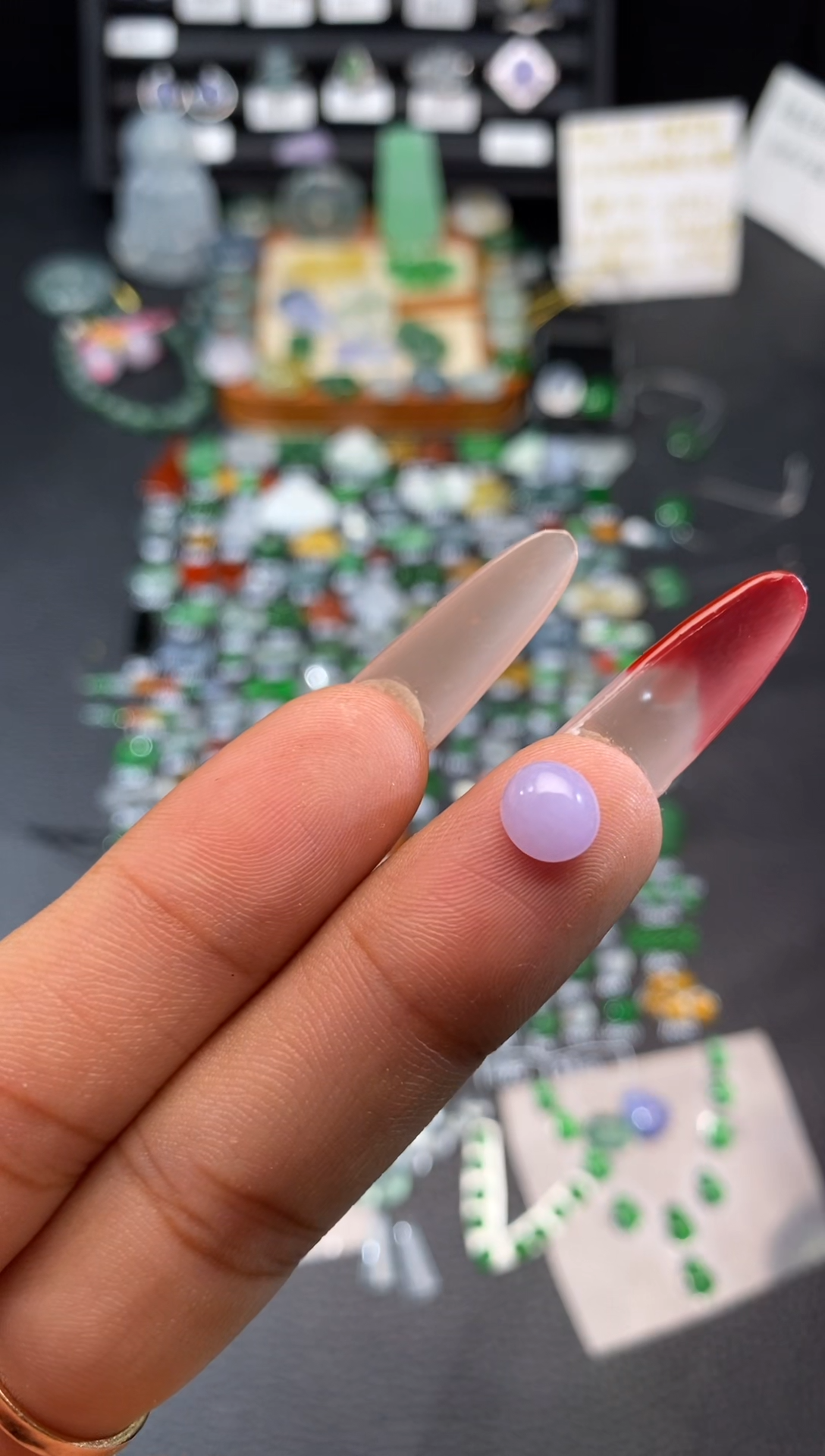 【闪购商品】翡翠挂件未镶嵌蛋面