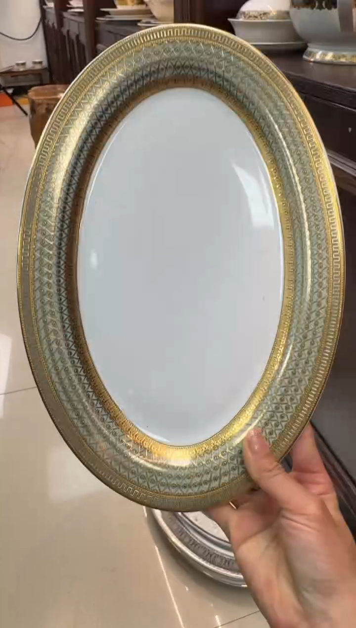 【闪购商品】瓷片12英寸鱼盘福利款微瑕