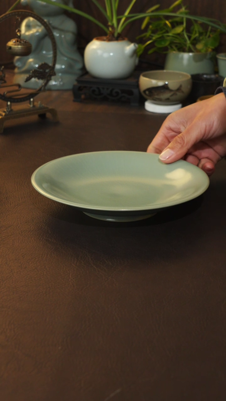 【闪购商品】杯宣宝汝瓷原矿原釉微微瑕