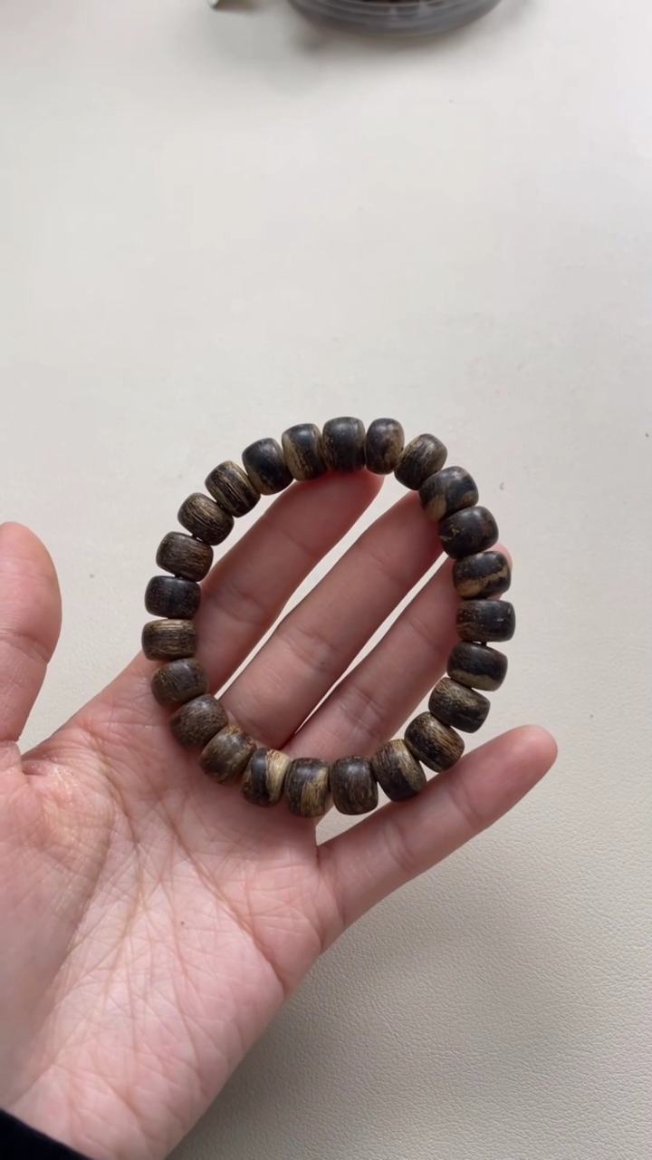 【闪购商品】沉香手串达拉干沉水单圈