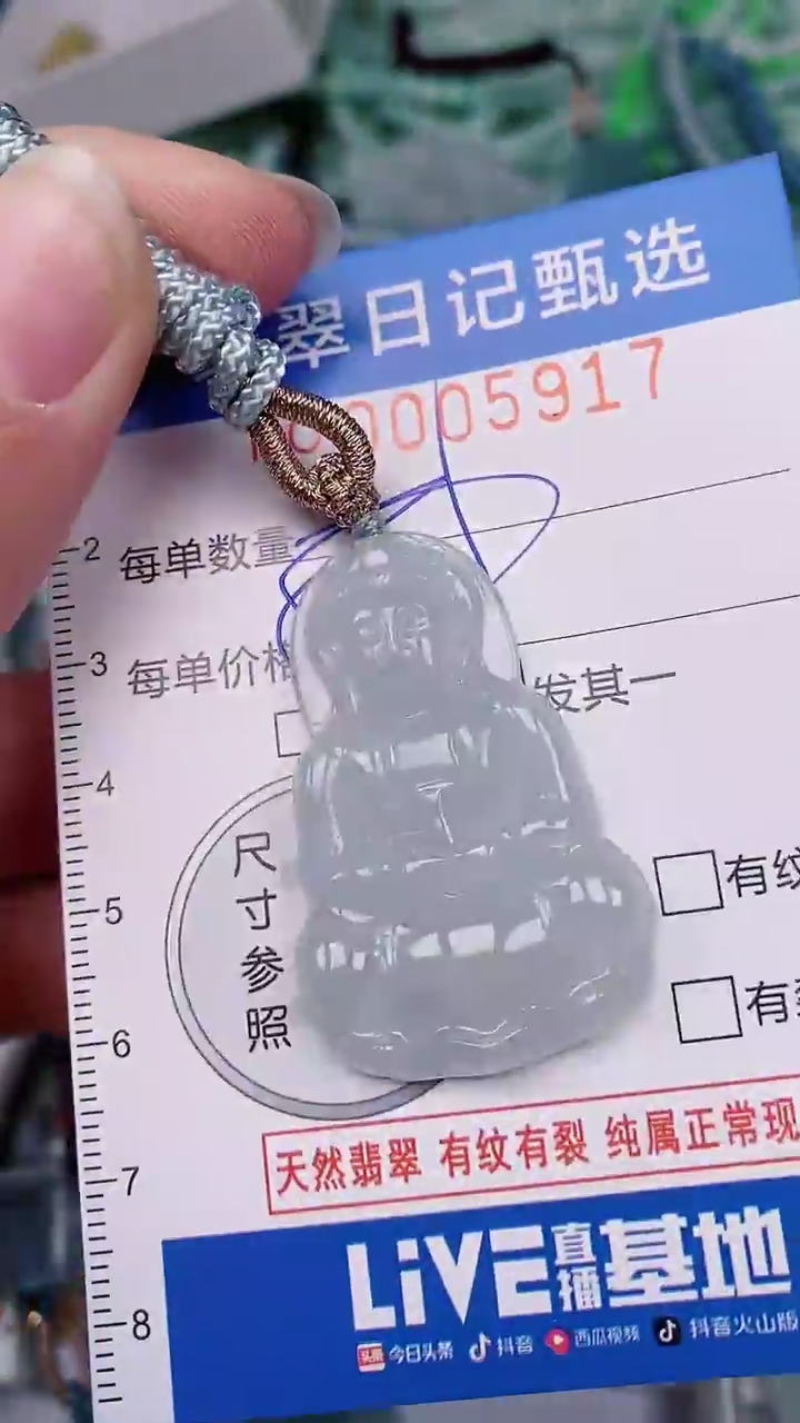 【闪购商品】翡翠颈饰未镶嵌00005917